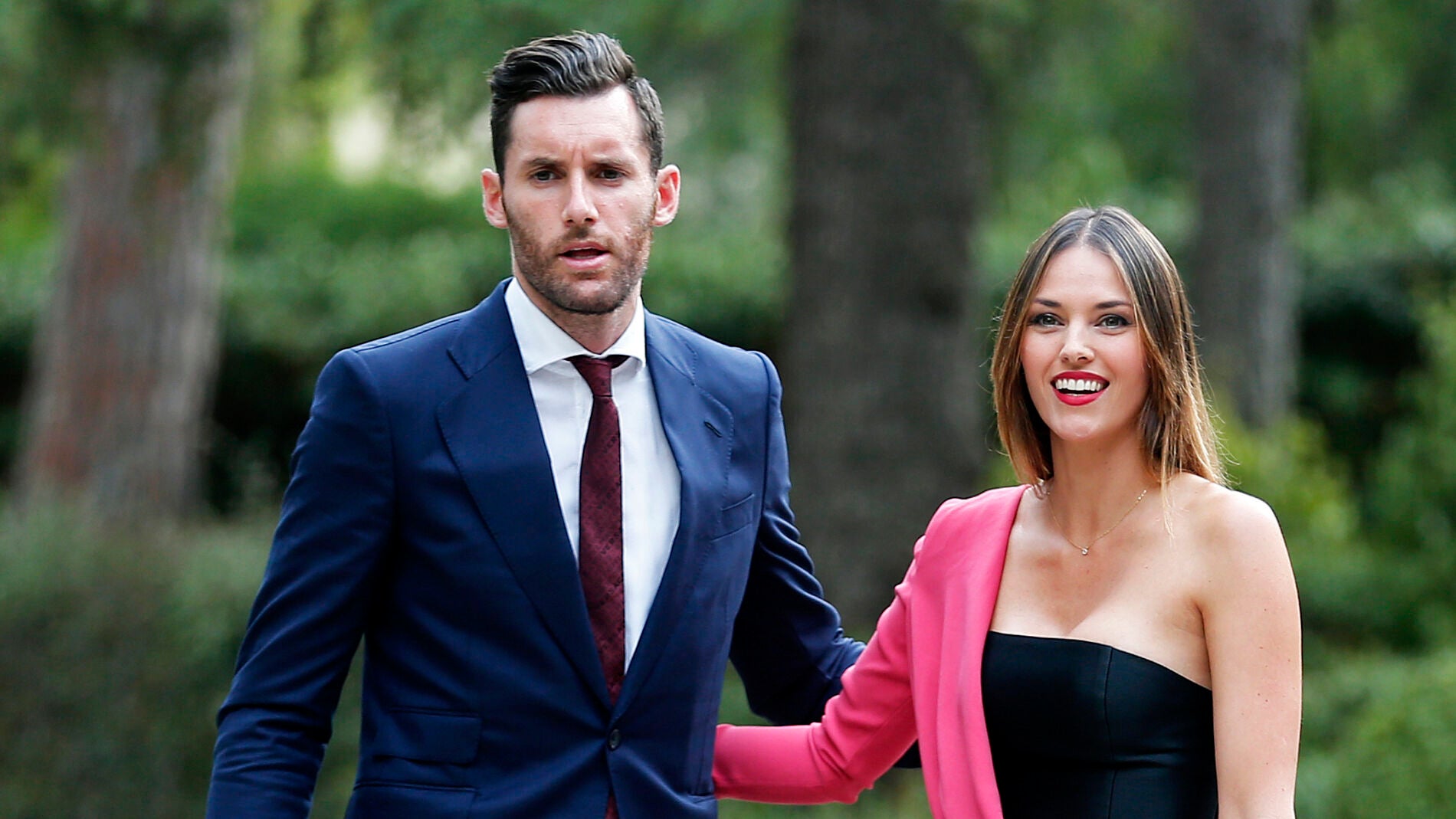 Helen Lindes y Rudy Fernández