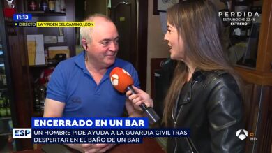 El dueño de un bar donde se quedó encerrado un hombre explica qué pasó