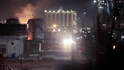 Una fuerte explosión en una industria del polígono sur de Tarragona Una fuerte explosión en una industria del polígono sur de Tarragona