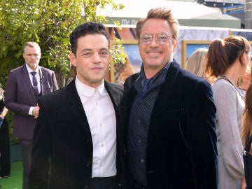 Rami Malek y Robert Downey Jr.