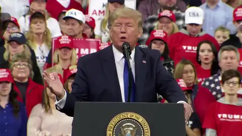 Trump llama "hijo de puta" a Soleimani porque por su culpa muchas personas "no tienen piernas ni brazos" Trump llama "hijo de puta" a Soleimani porque por su culpa muchas personas "no tienen piernas ni brazos"