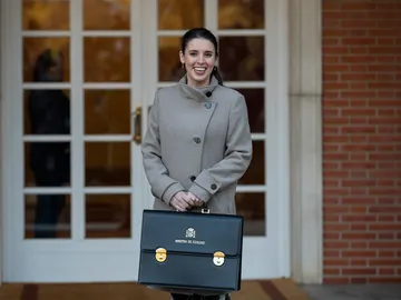 Irene Montero, ministra de Igualdad, en Moncloa momentos antes de su primer Consejo de Ministros Irene Montero, ministra de Igualdad, en Moncloa momentos antes de su primer Consejo de Ministros