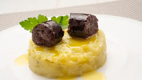 Berza con morcilla Berza con morcilla