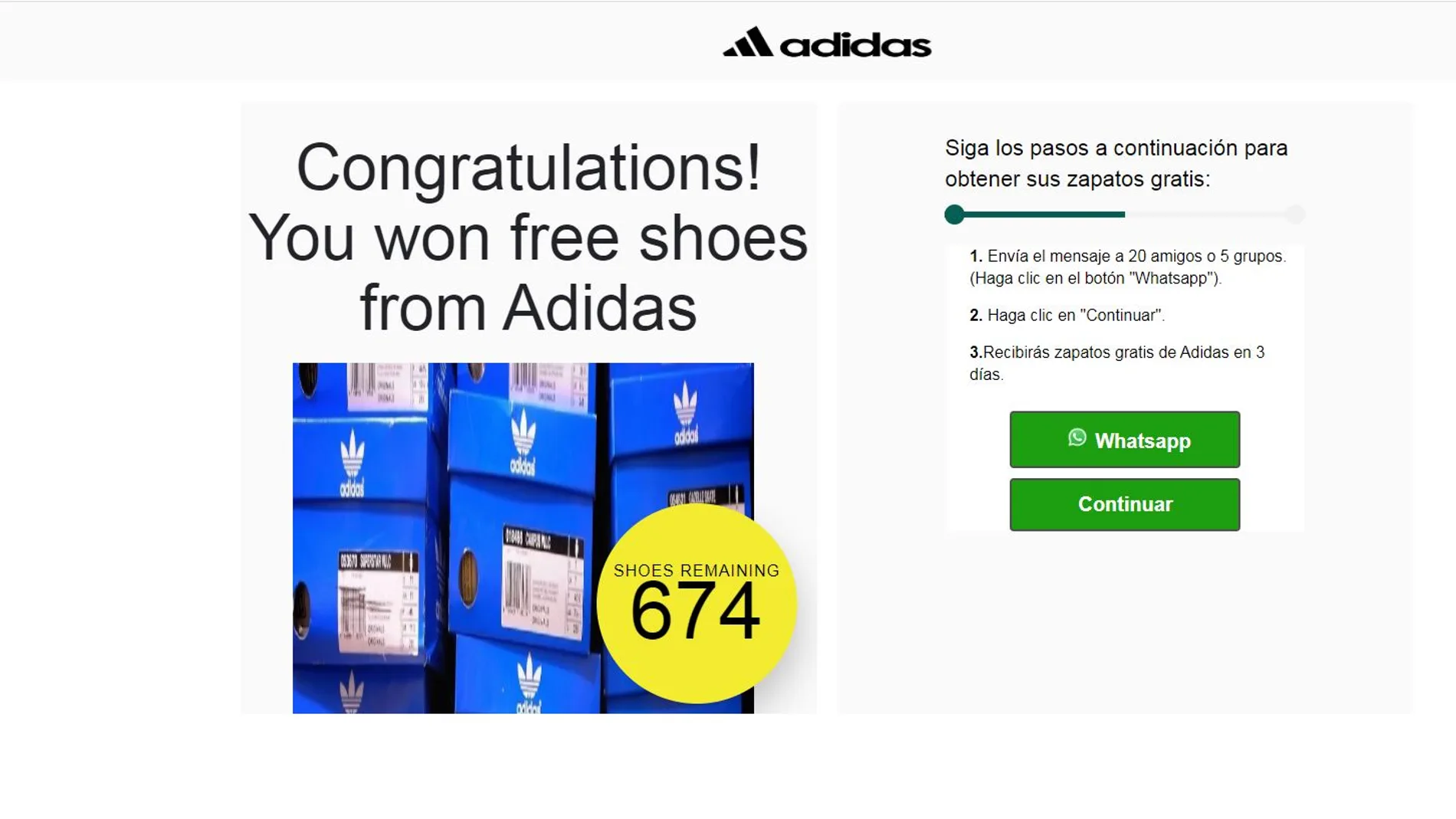 Bulo de Adidas Bulo de Adidas