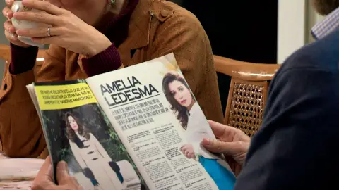 Marcelino, orgulloso de Amelia Marcelino, orgulloso de Amelia