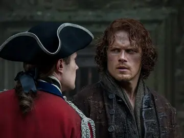David Berry (John Grey) y Sam Heughan (Jamie Fraser) en 'Outlander' David Berry (John Grey) y Sam Heughan (Jamie Fraser) en 'Outlander'
