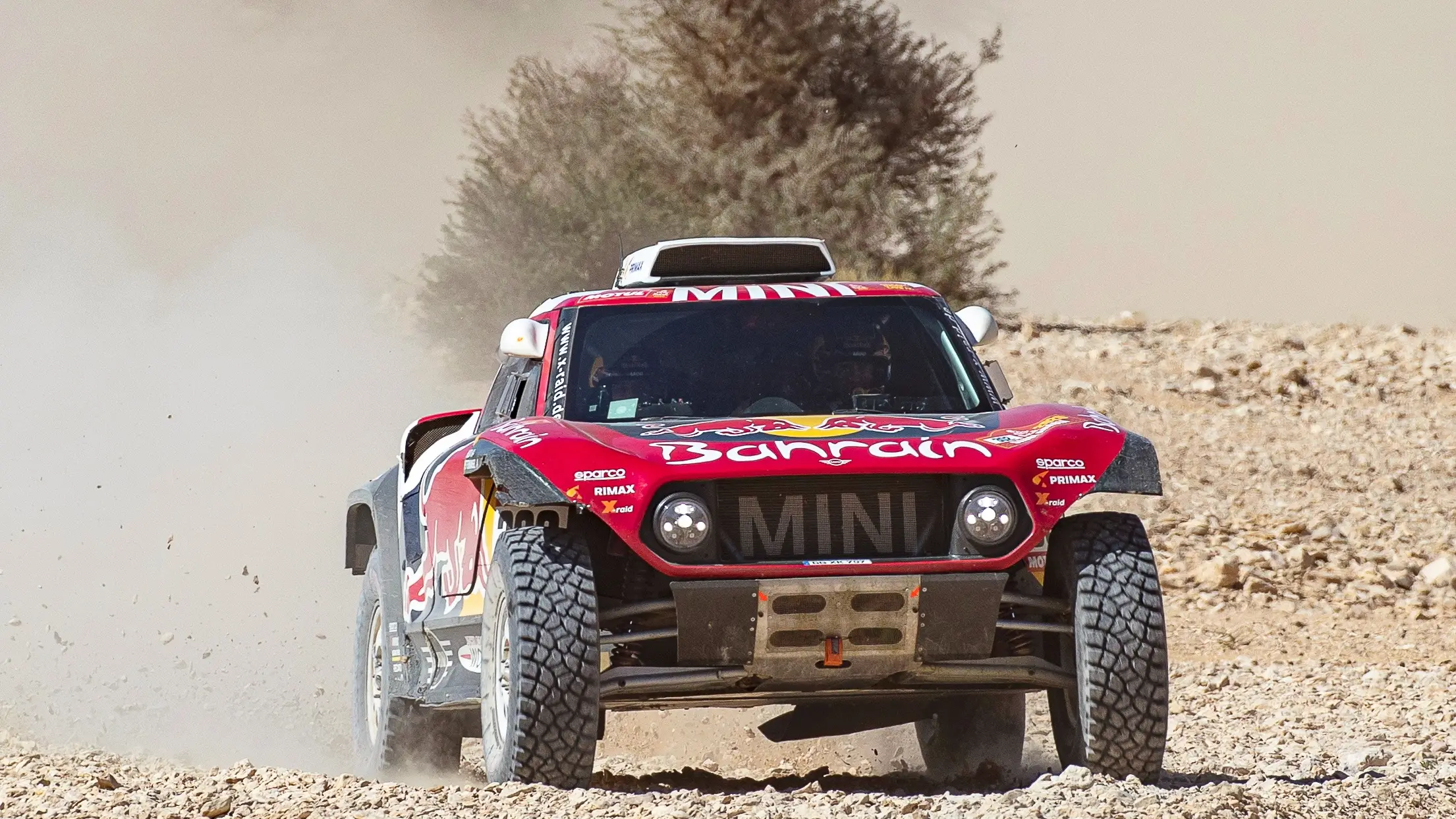 Stephane Peterhansel, en acci&oacute;n en el Dakar