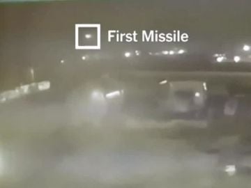 Un vídeo muestra cómo dos misiles iraníes golpearon a avión ucraniano