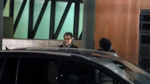Jordi Cuixart sale de prisión para disfrutar su primer permiso penitenciario Jordi Cuixart sale de prisión para disfrutar su primer permiso penitenciario
