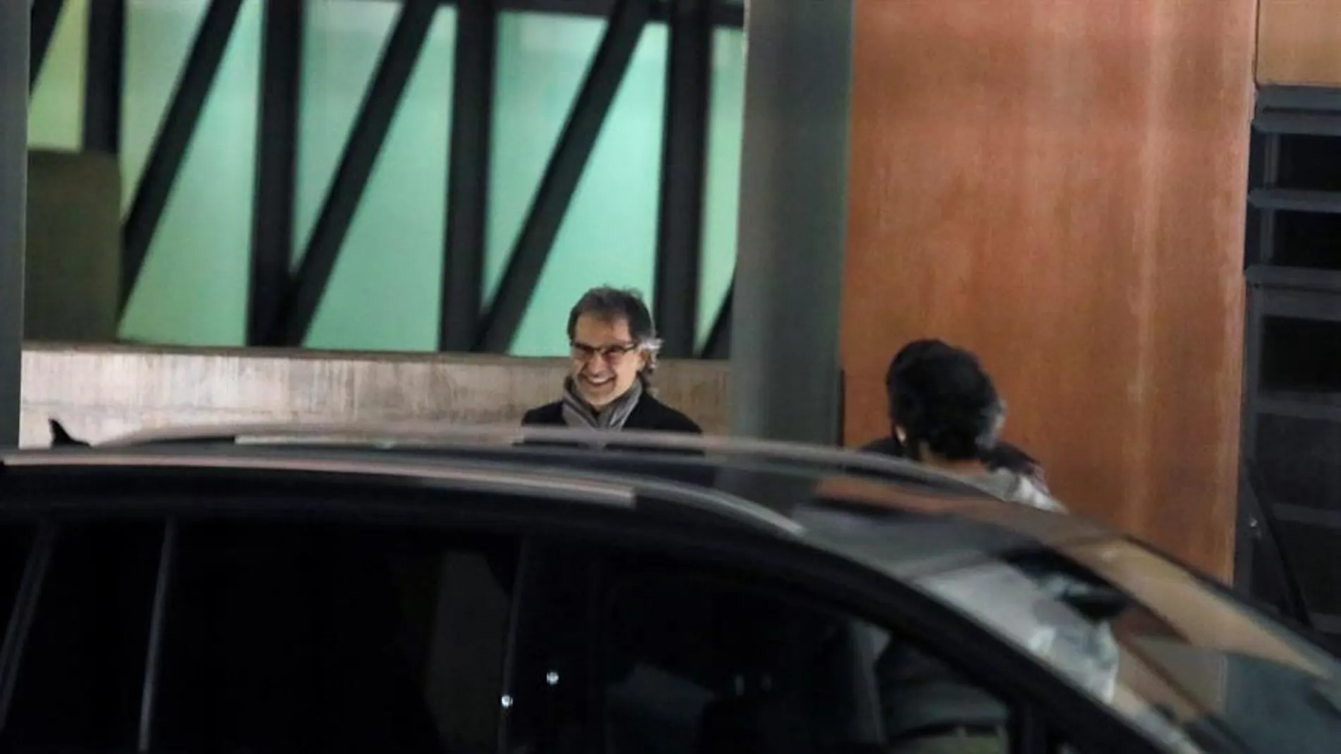 Jordi Cuixart sale de prisión para disfrutar su primer permiso penitenciario Jordi Cuixart sale de prisión para disfrutar su primer permiso penitenciario