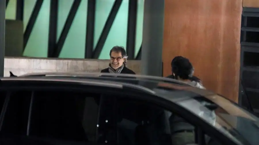 Jordi Cuixart sale de prisi&oacute;n para disfrutar su primer permiso penitenciario