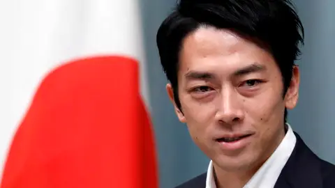 El ministro de Medio Ambiente de Japón, Shinjiro Koizumi El ministro de Medio Ambiente de Japón, Shinjiro Koizumi
