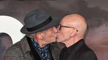 Ian McKellen y Patrick Stewart