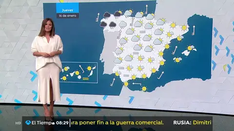 La previsión del tiempo. Mercedes