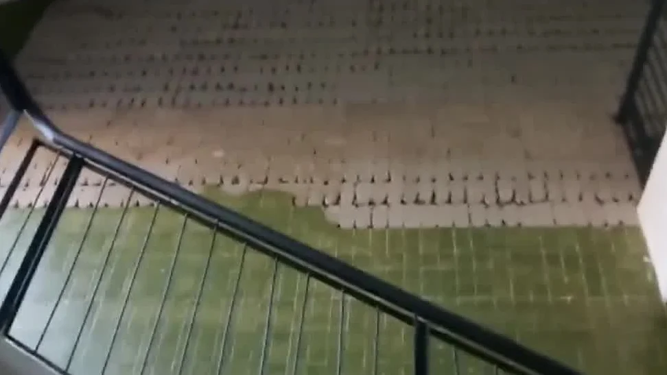 Un instituto en Camas, Sevilla, se cae a pedazos Un instituto en Camas, Sevilla, se cae a pedazos