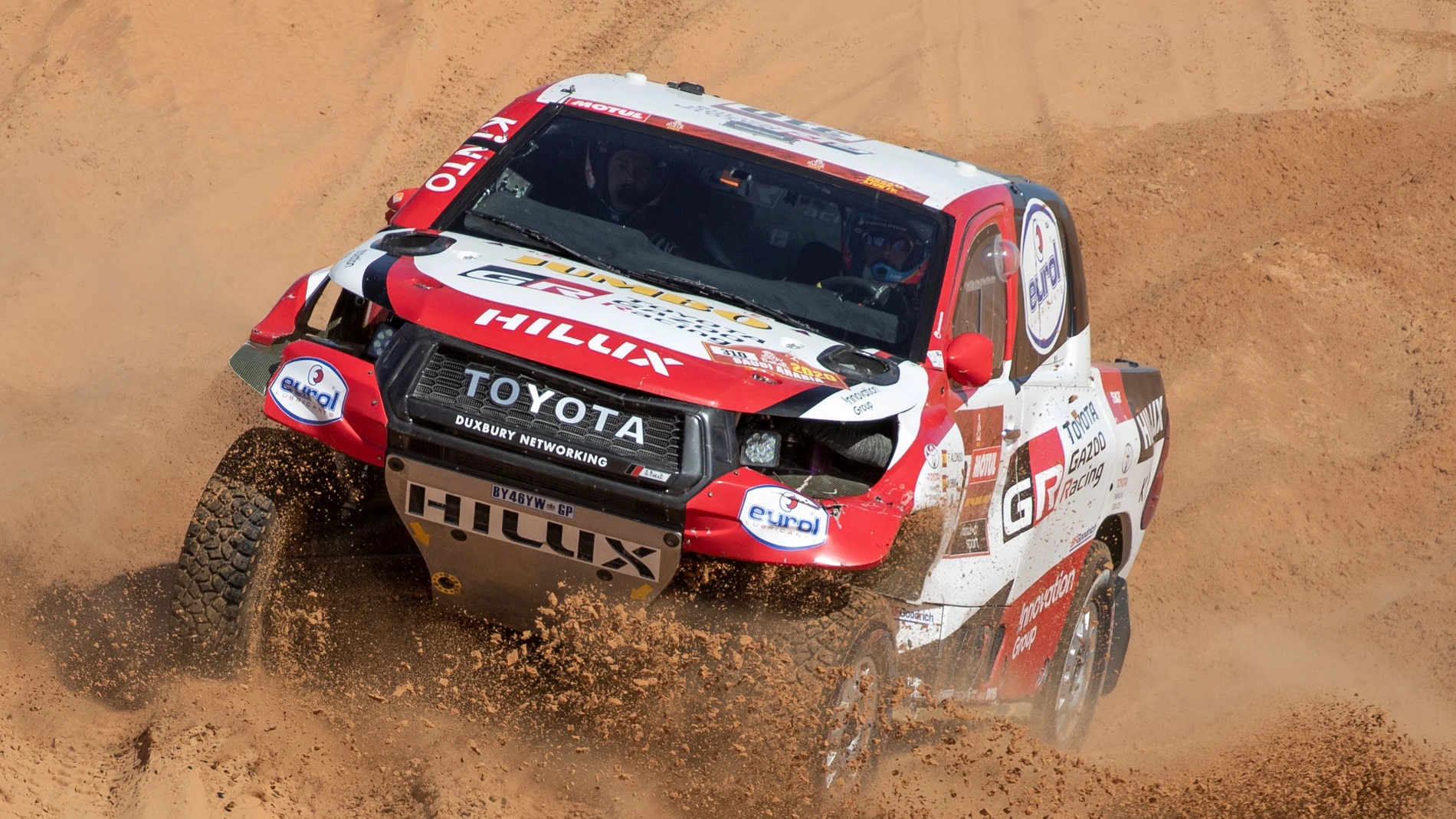 Fernando Alonso, en acción en el Dakar Fernando Alonso, en acción en el Dakar