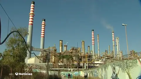 Dos heridos en una planta química de San Roque, en Cádiz Dos heridos en una planta química de San Roque, en Cádiz