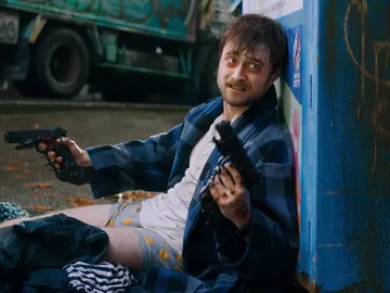 Daniel Radcliffe en 'Guns Akimbo' Daniel Radcliffe en 'Guns Akimbo'