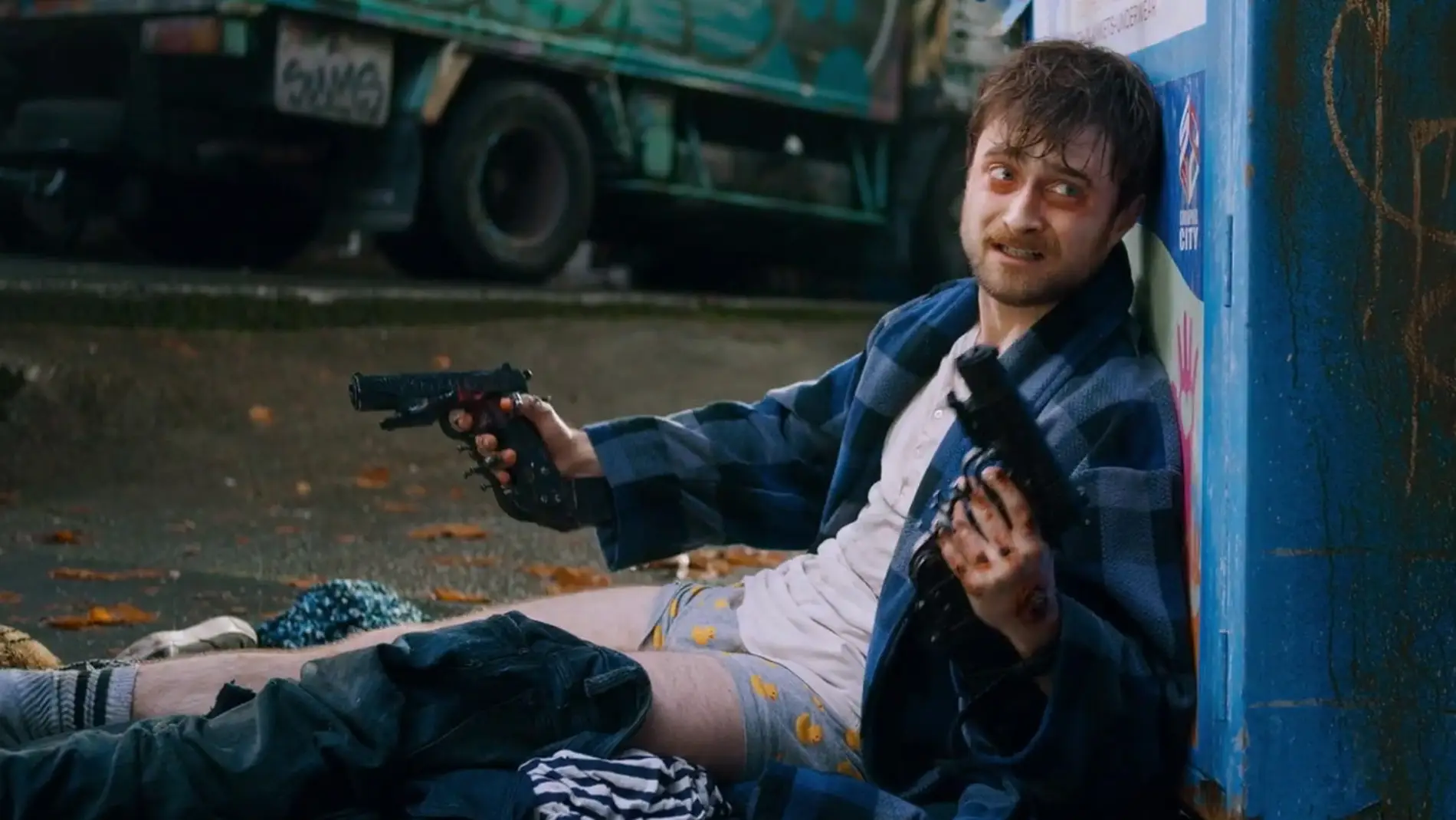 Daniel Radcliffe en 'Guns Akimbo'