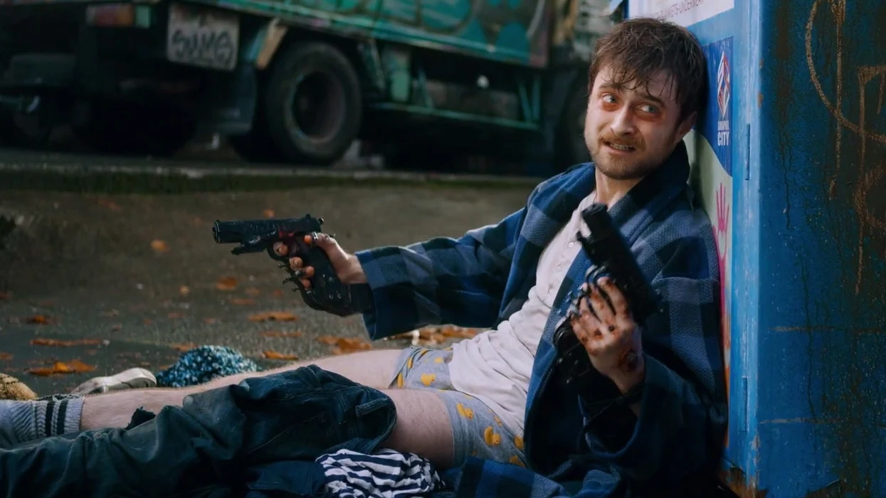 Daniel Radcliffe en 'Guns Akimbo' Daniel Radcliffe en 'Guns Akimbo'