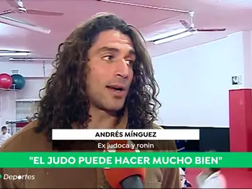 Andrés, el judoka profesional que enseña a las jóvenes indias a defenderse: " Andrés, el judoka profesional que enseña a las jóvenes indias a defenderse: "