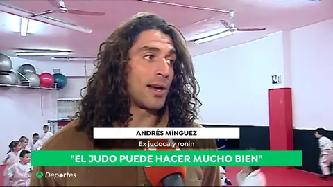Andrés, el judoka profesional que enseña a las jóvenes indias a defenderse: " Andrés, el judoka profesional que enseña a las jóvenes indias a defenderse: "