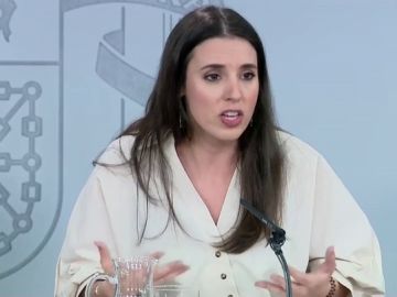 Irene Montero en el Consejo de Ministros