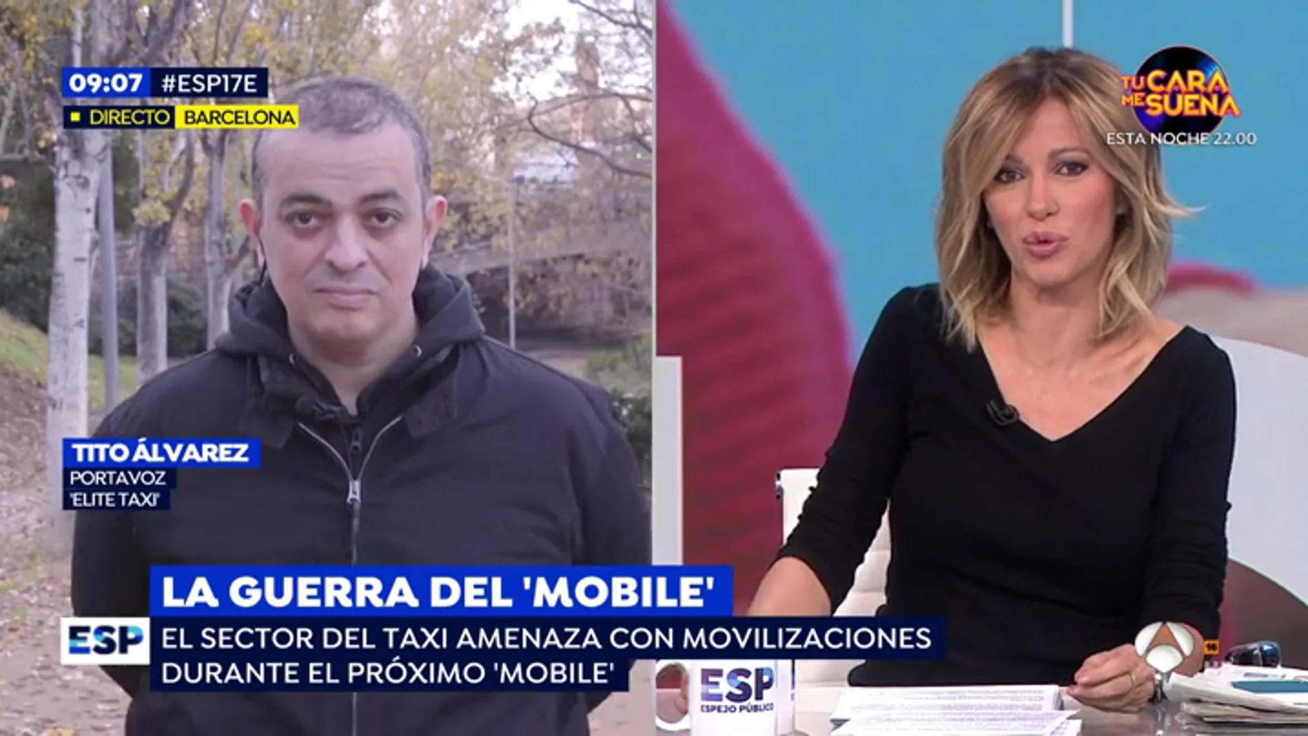 Los taxistas de Barcelona amenazan con una nueva huelga en plena guerra del 'mobile'
