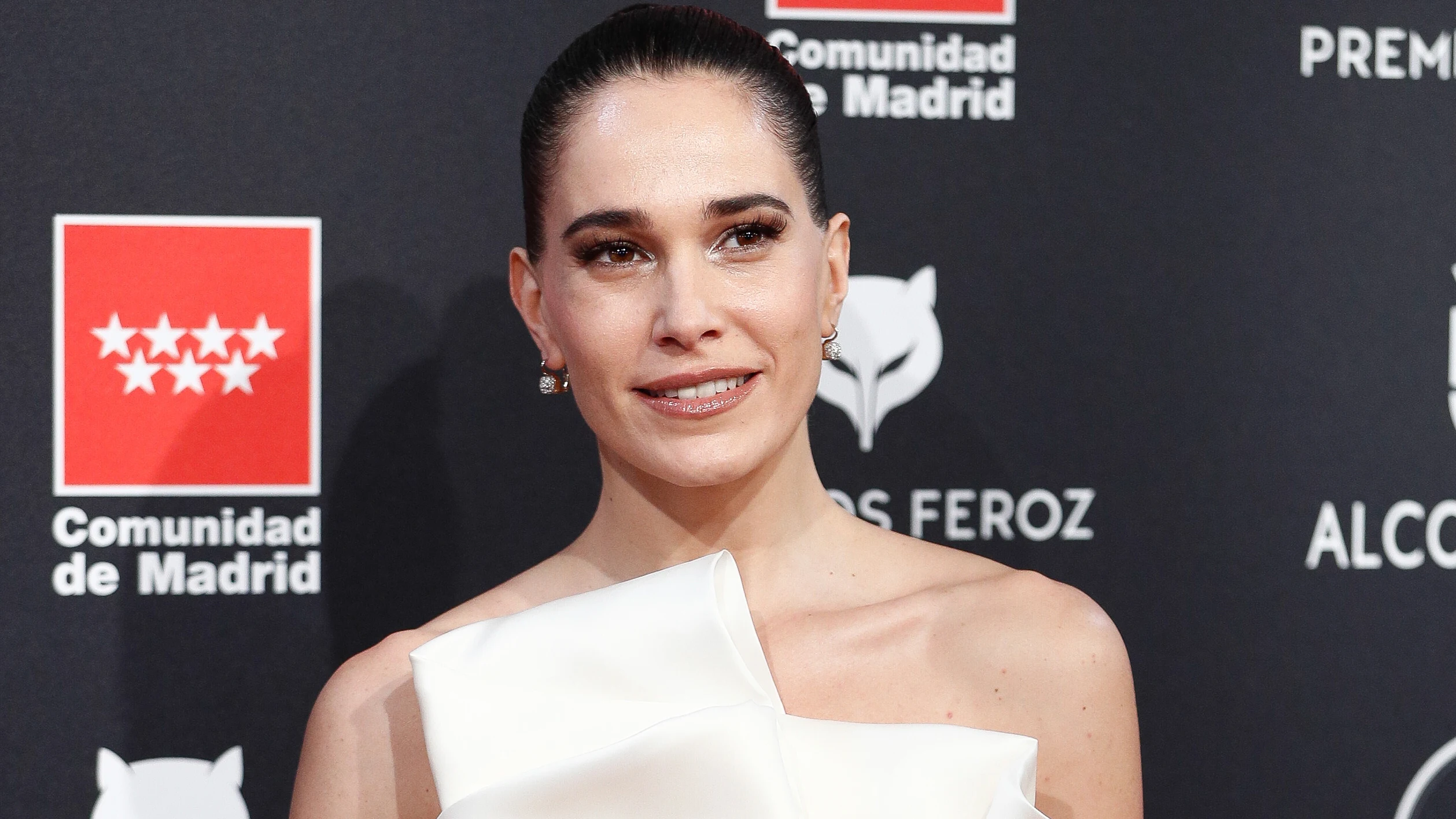 Celia Freijeiro en la alfombra roja en los Premios Feroz 2020