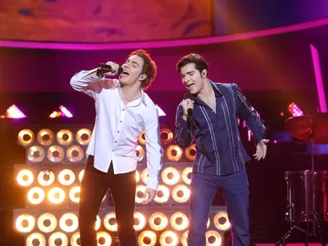 Gemeliers son ‘Dos hombres y un destino’ como David Bustamante y Àlex Casademunt Gemeliers son ‘Dos hombres y un destino’ como David Bustamante y Àlex Casademunt