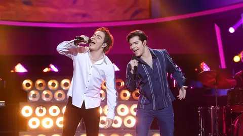 Gemeliers son ‘Dos hombres y un destino’ como David Bustamante y Àlex Casademunt Gemeliers son ‘Dos hombres y un destino’ como David Bustamante y Àlex Casademunt