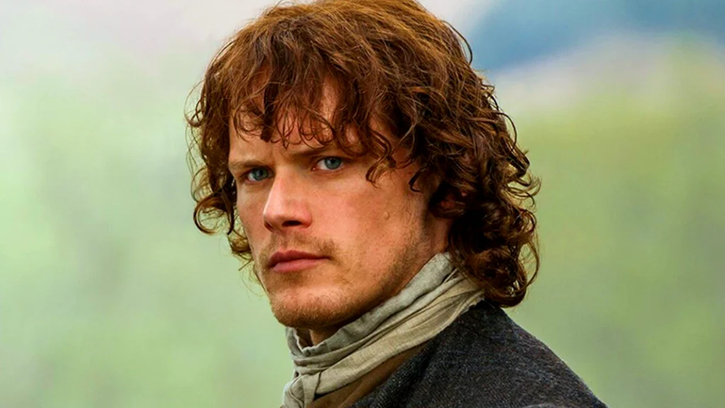 Sam Heughan, Jamie Fraser en 'Outlander'