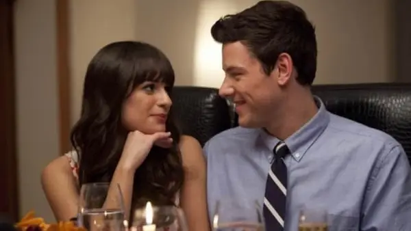Lea Michele y Cory Monteith en 'Glee' Lea Michele y Cory Monteith en 'Glee'