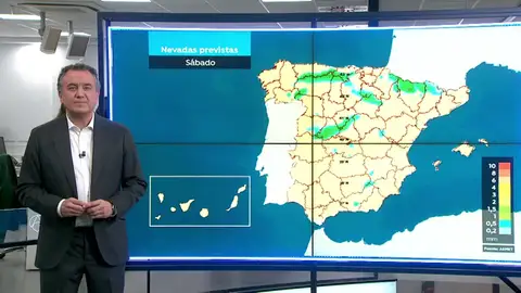 Mucho frío y nevadas en varias zonas de la península durante este fin de semana Mucho frío y nevadas en varias zonas de la península durante este fin de semana