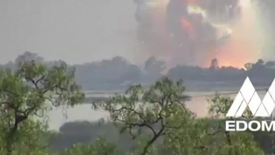 Explosión en un almacén de pirotecnia en México Explosión en un almacén de pirotecnia en México