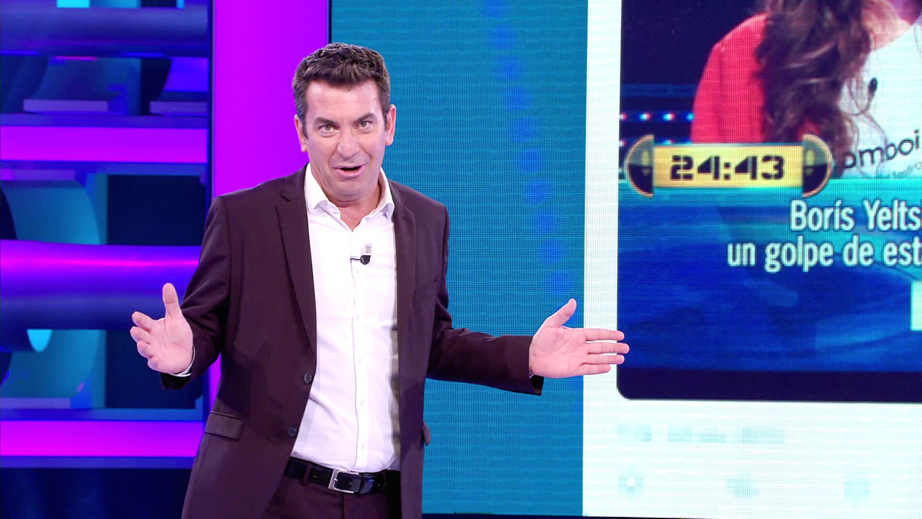 Las clases de ruso de Arturo Valls para entender un tuit sobre '&iexcl;Ahora caigo!'