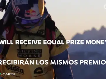 El Mundial de freeride pagará los mismos premios a hombres y mujeres: "No debería ser una excepción, sino la norma" El Mundial de freeride pagará los mismos premios a hombres y mujeres: "No debería ser una excepción, sino la norma"