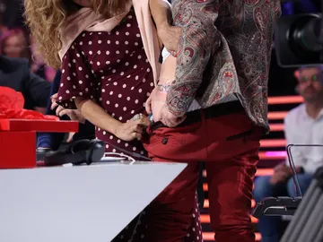 Àngel Llàcer se tatúa en directo en ‘Tu cara me suena’ Àngel Llàcer se tatúa en directo en ‘Tu cara me suena’
