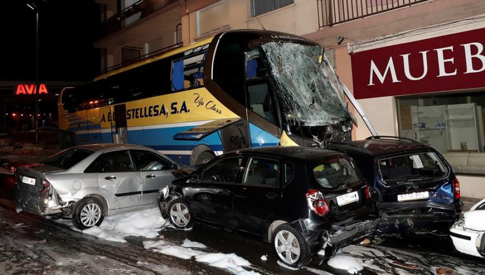 Grave accidente en Estella