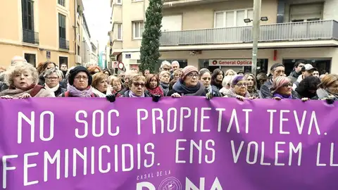 Concentración en apoyo a la asesinada en Terrassa Concentración en apoyo a la asesinada en Terrassa