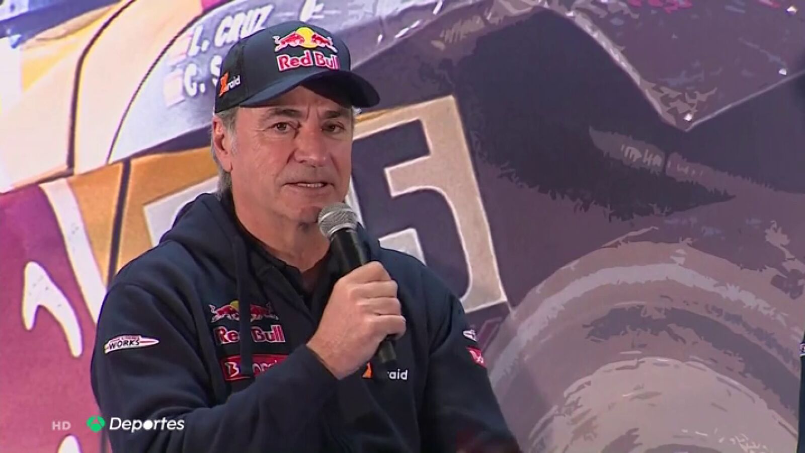 Carlos Sainz, tras su regreso del Dakar: 