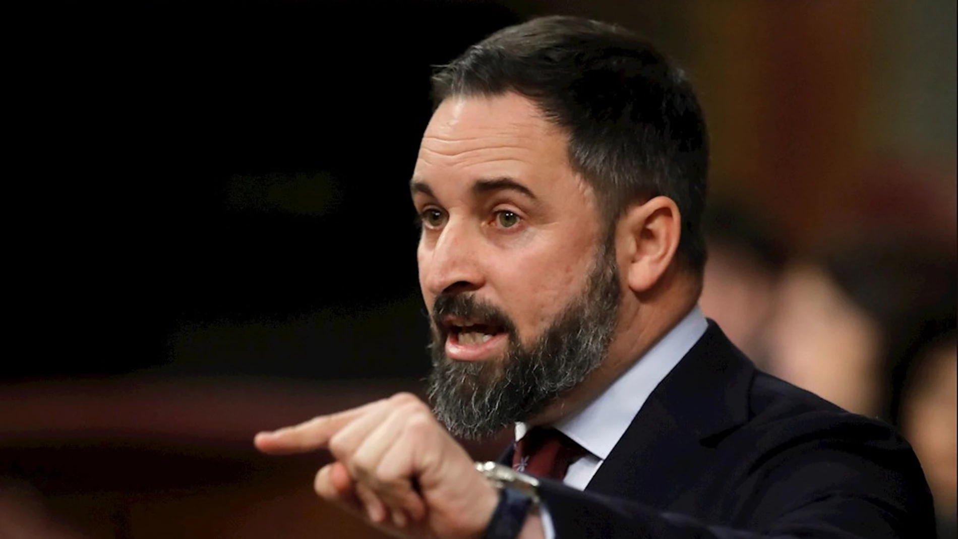 Imagen de archivo de Santiago Abascal en el Congreso Imagen de archivo de Santiago Abascal en el Congreso