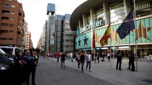 Fachada del Wizink Center en Madrid