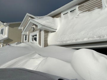 Tormenta de nieve en Canadá