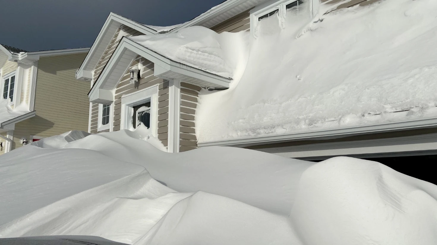 Tormenta de nieve en Canad&aacute;