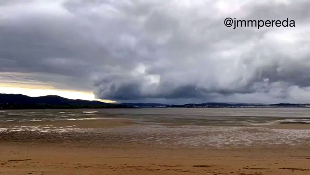 El impresionante 'timelapse' de la borrasca Gloria entrando en Santander