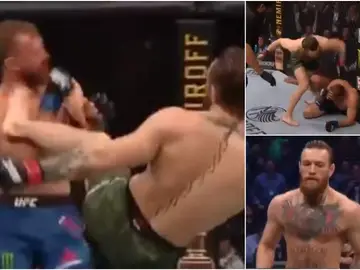 McGregor tumba a Cerrone en 40 segundos McGregor tumba a Cerrone en 40 segundos