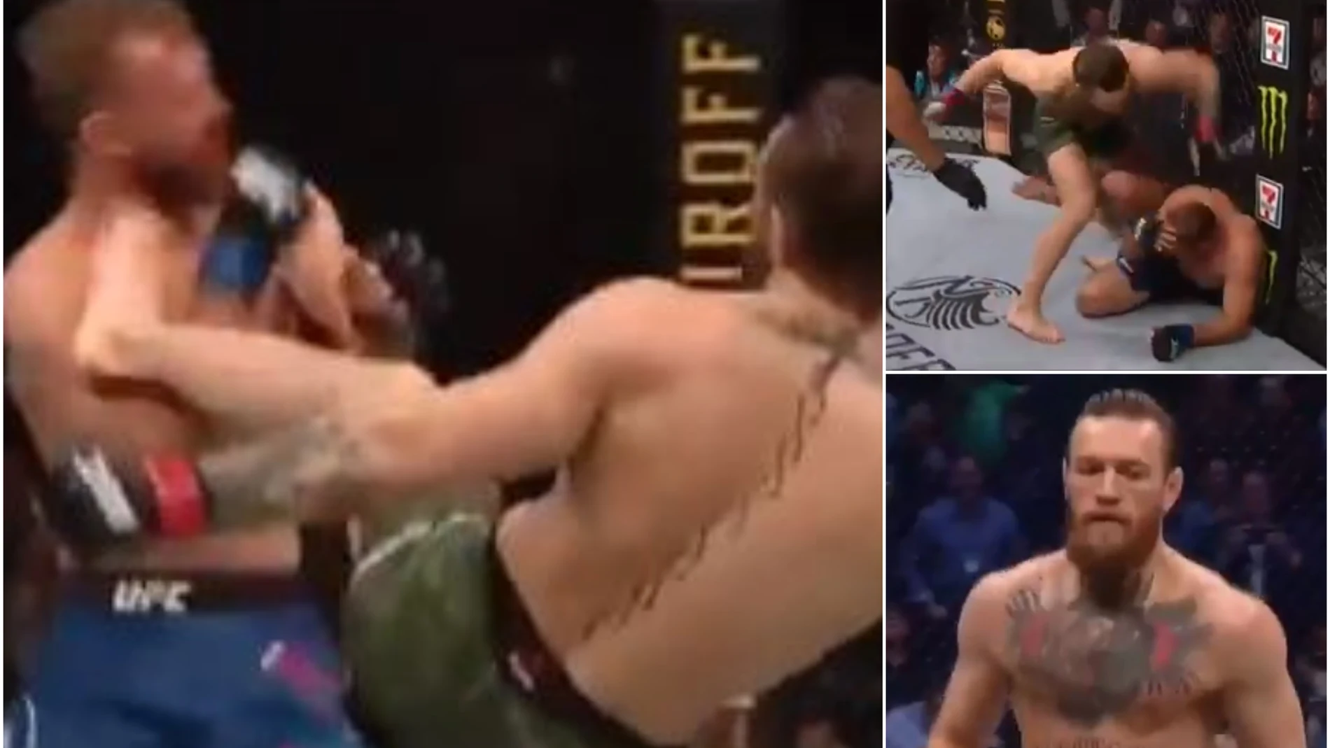 McGregor tumba a Cerrone en 40 segundos McGregor tumba a Cerrone en 40 segundos
