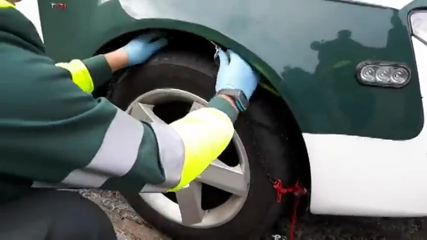 ¿Cómo colocar las cadenas en las ruedas del coche? ¿Cómo colocar las cadenas en las ruedas del coche?