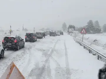 Situación en las carreteras de Vilafranca, Castellón Situación en las carreteras de Vilafranca, Castellón